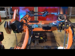 Kuka Robot Arm KR 10 R1420 met CNGBS Las Positioner en Megmeet Lasmachine voor Robot Las Solu