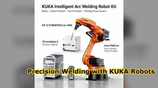 KUKA Intelligente booglasrobotautomatiseringsoplossingen